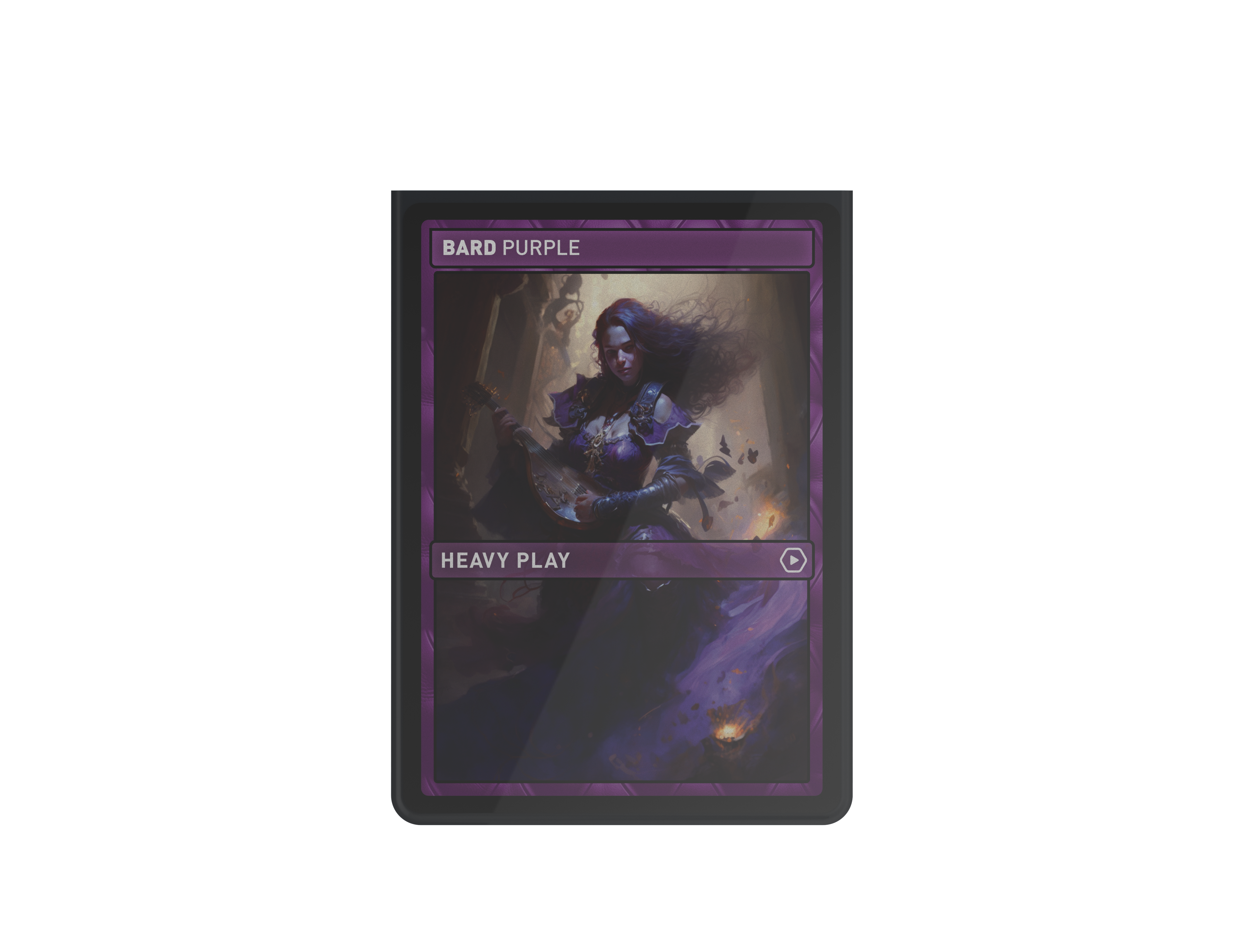 10-PACK OF CURV SLEEVES - STANDARD 100 - BARD PURPLE
