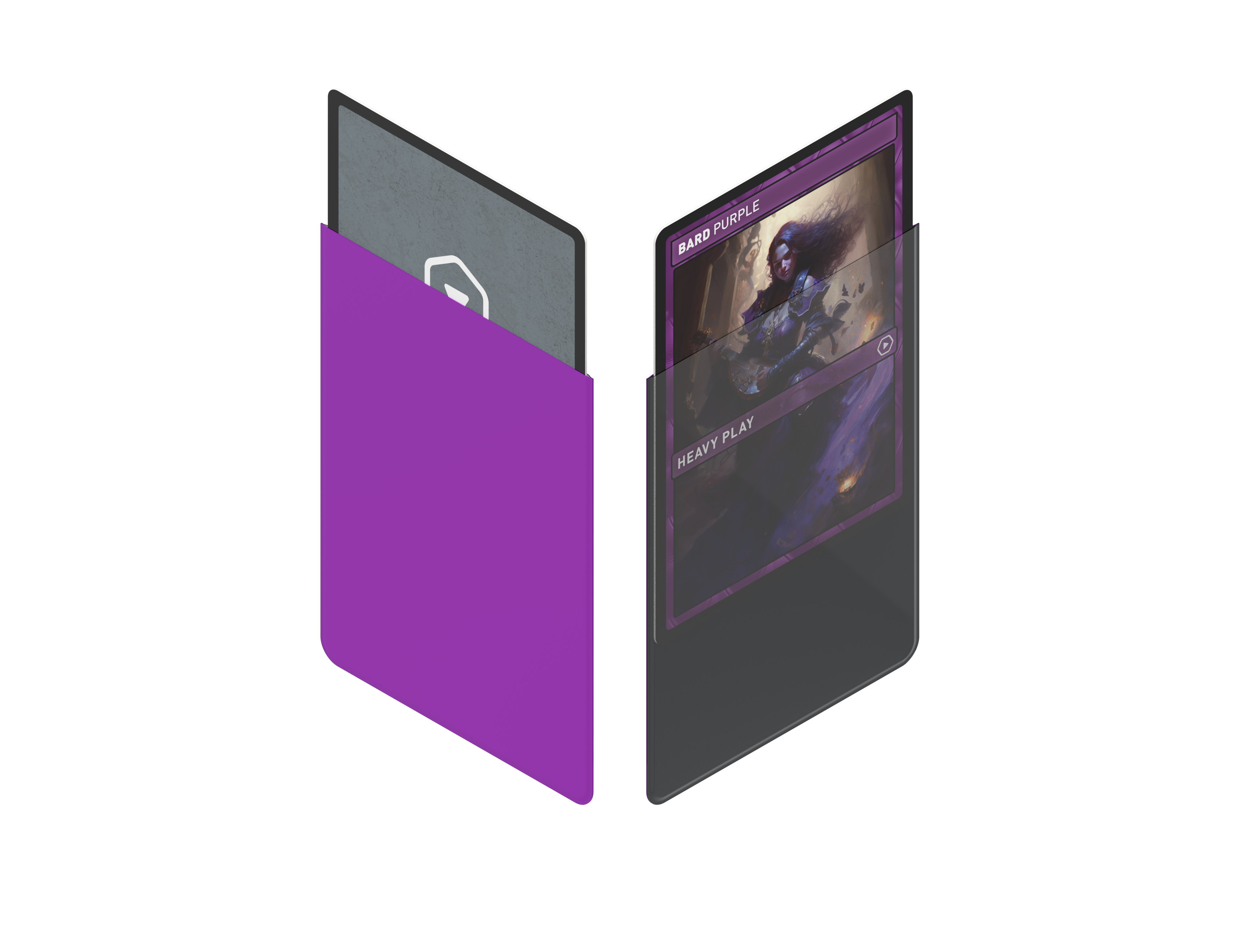 CURV SLEEVES - STANDARD 100 - BARD PURPLE