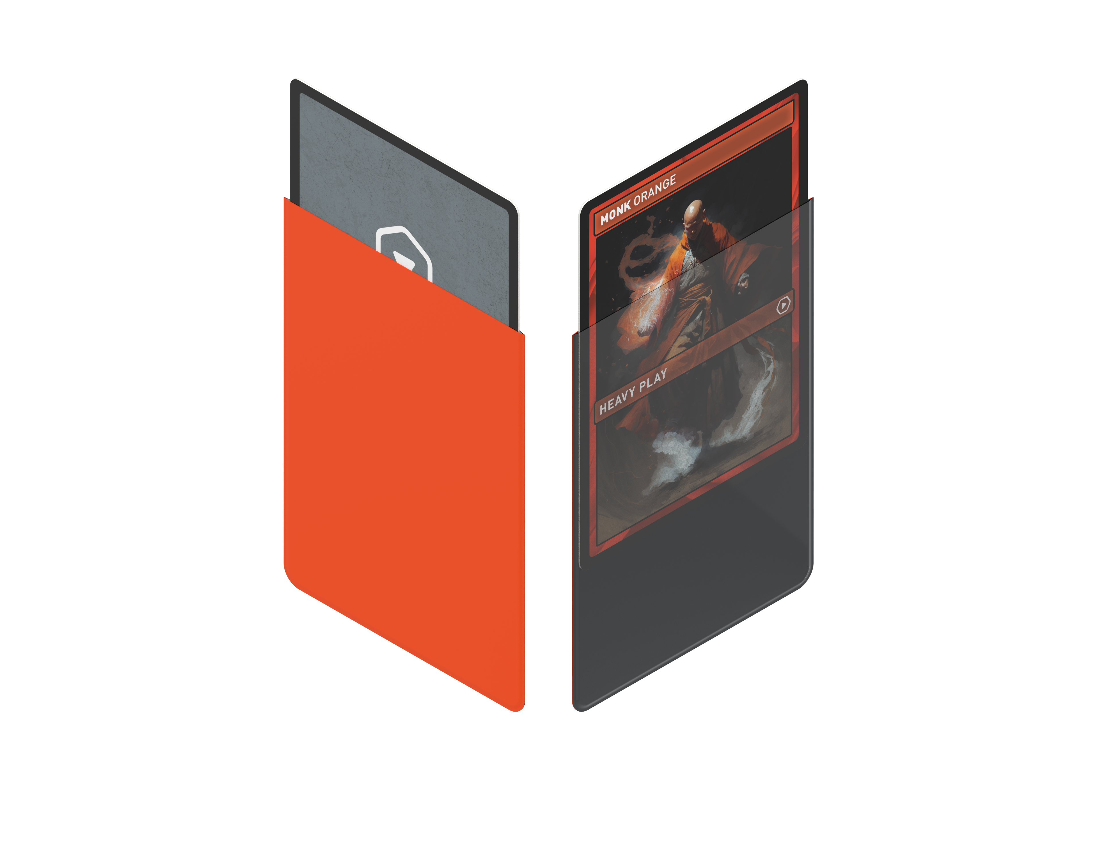 10-PACK OF CURV SLEEVES - STANDARD 100 - MONK ORANGE Heavy Play 10-PACK OF CURV SLEEVES - STANDARD 100 - MONK ORANGE Heavy Play
