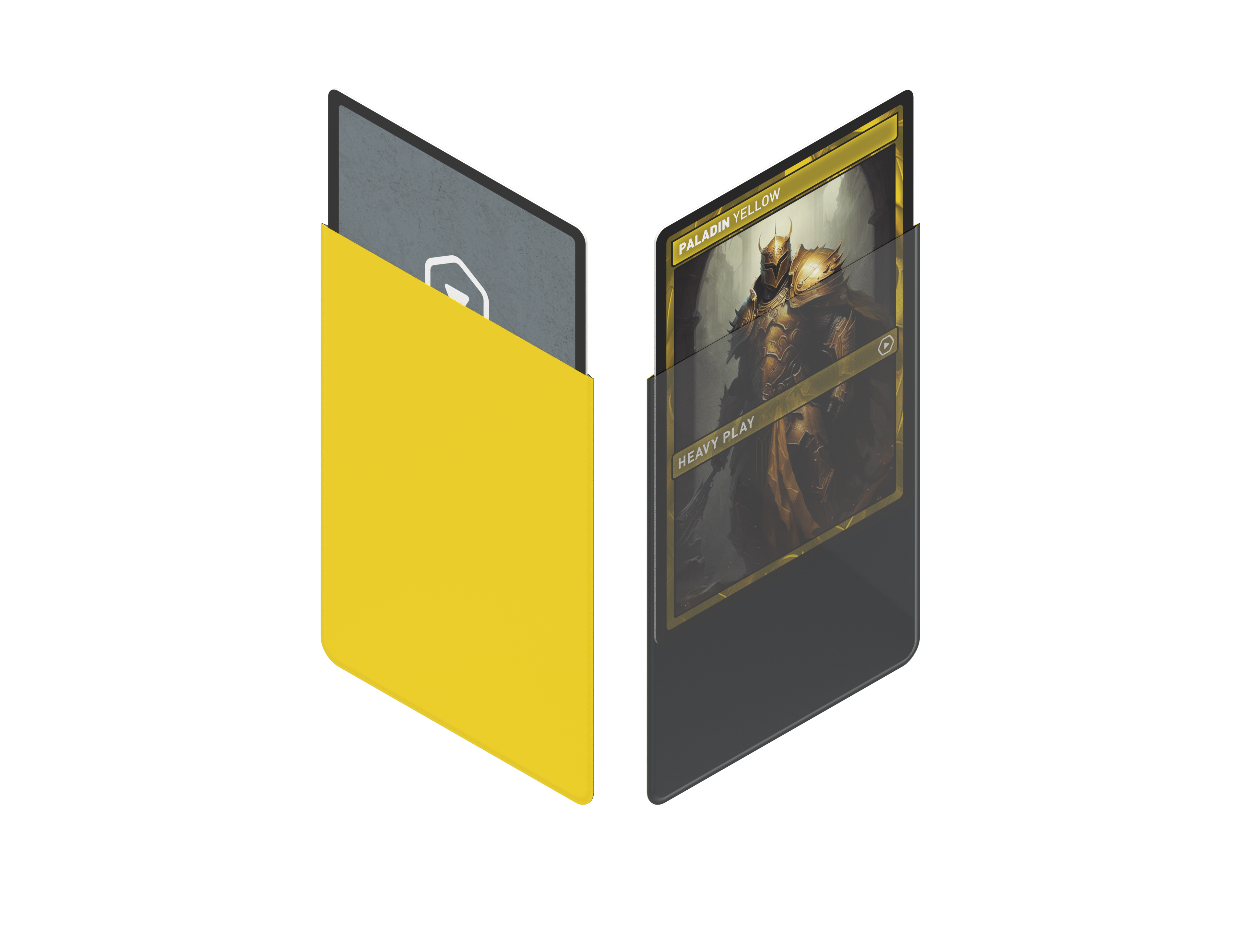 CURV SLEEVES - STANDARD 100 - PALADIN YELLOW