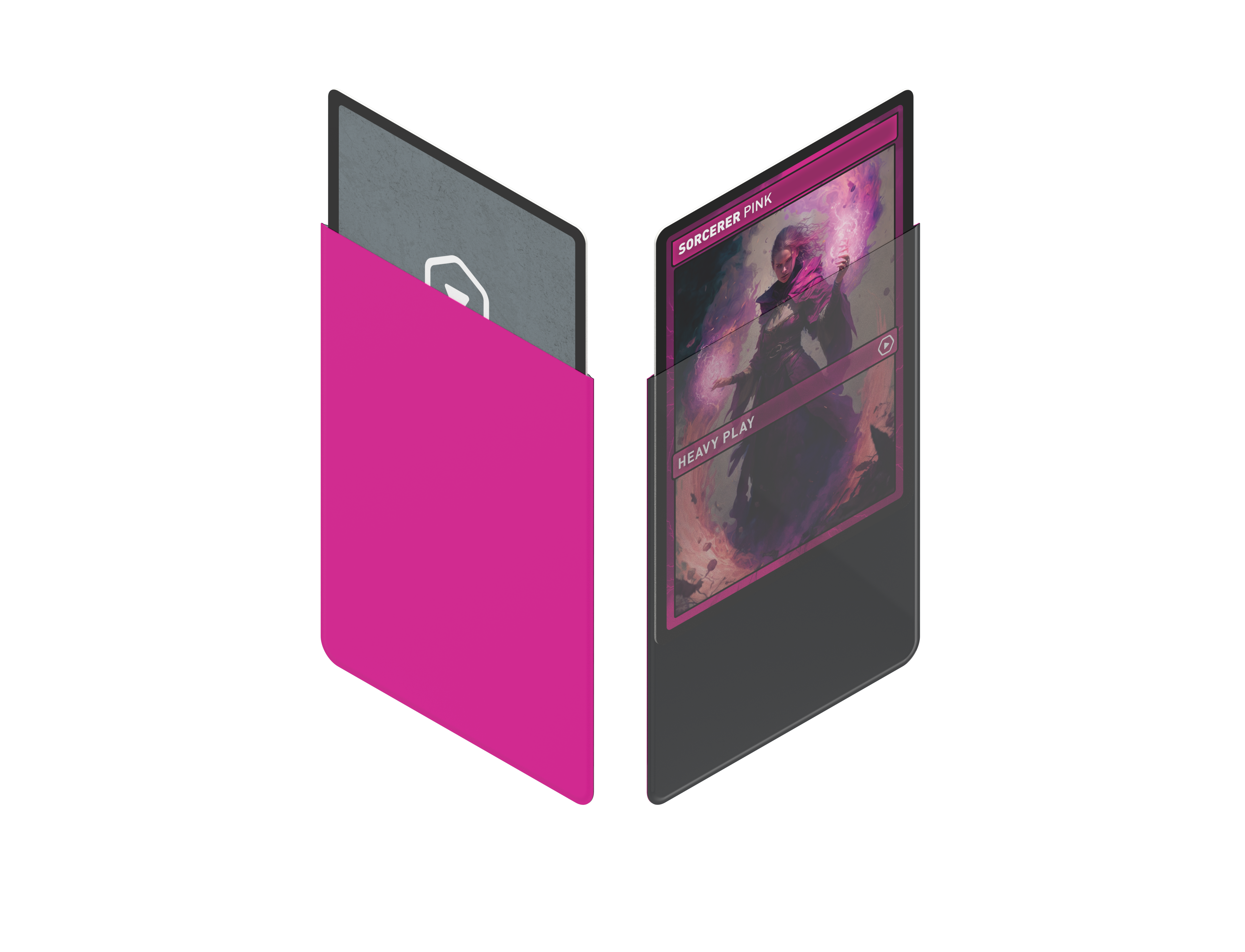 CURV SLEEVES - STANDARD 100 - SORCERER PINK