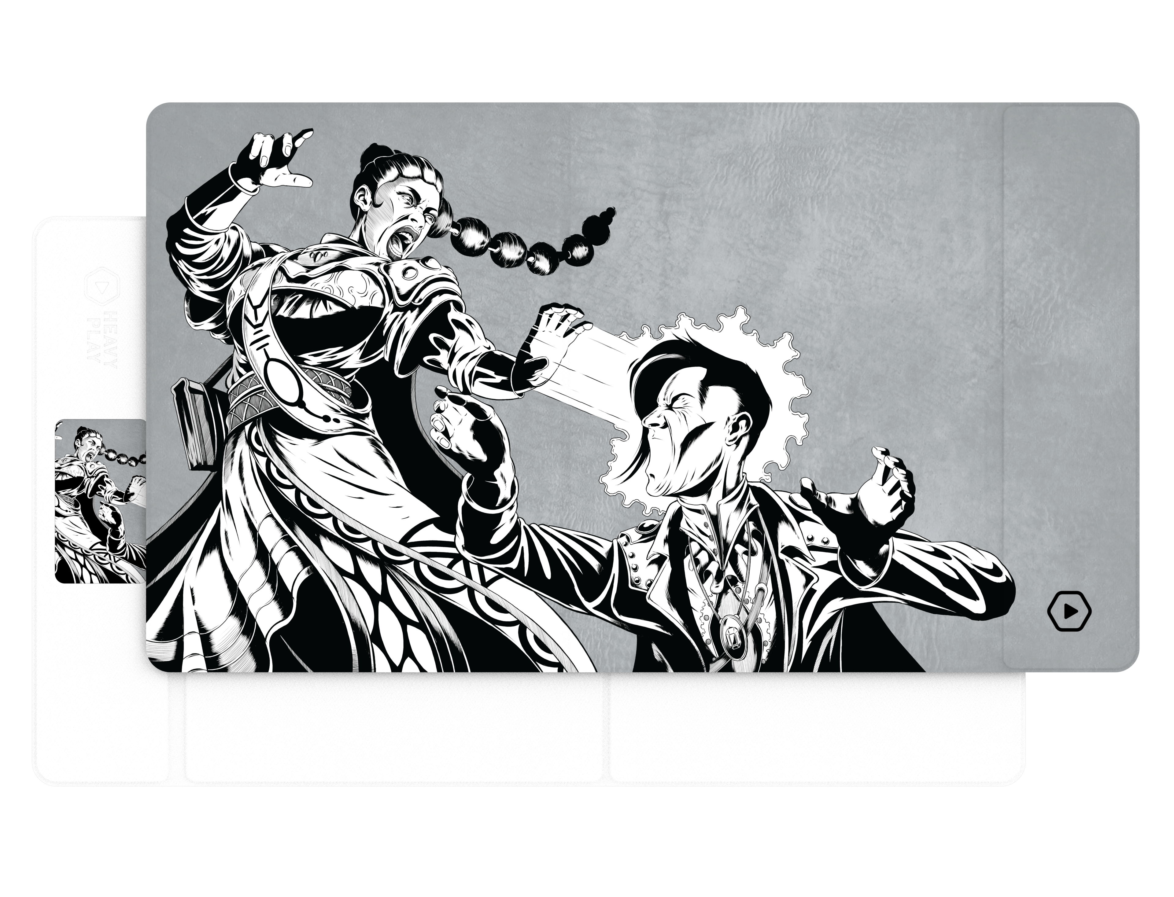 ETB PLAYMAT ART MASTERS - Silence by Phil Stone