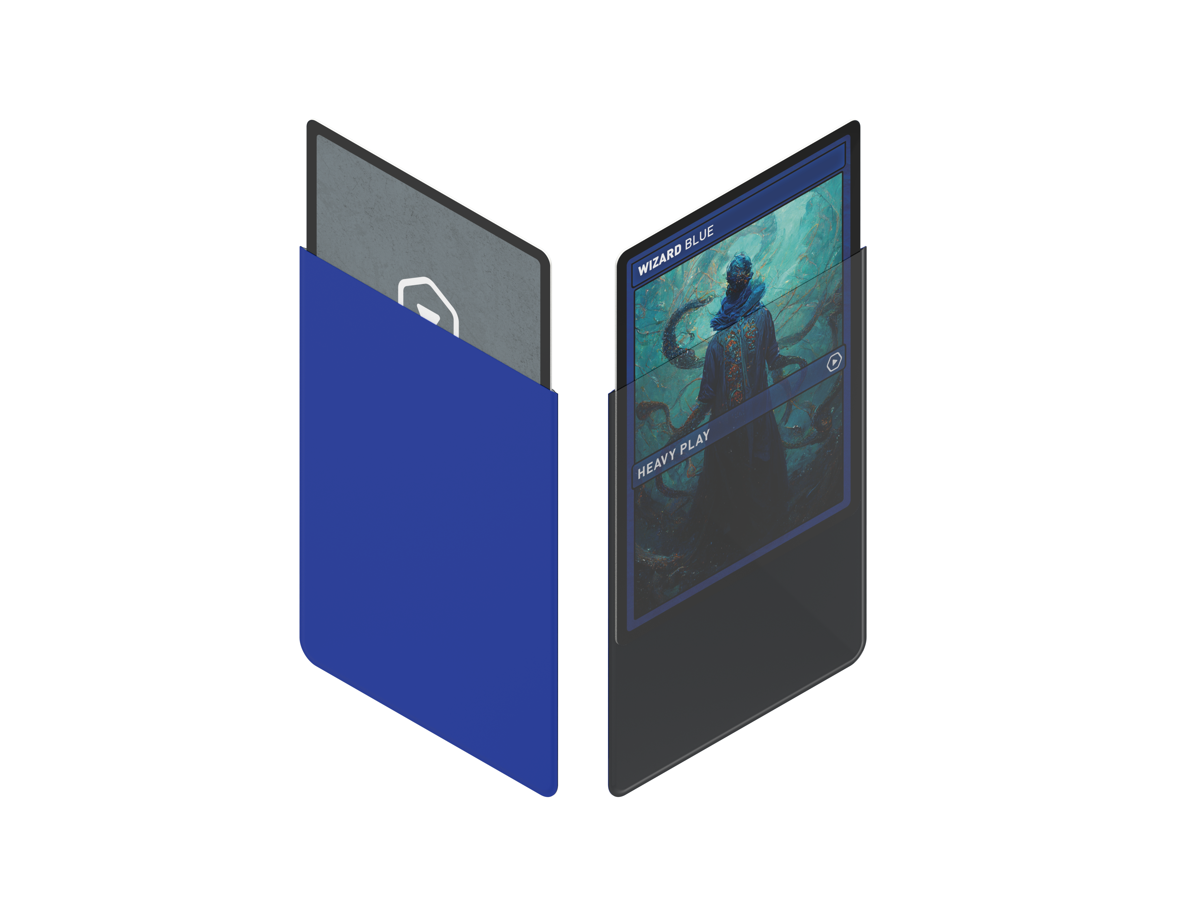 CURV SLEEVES - STANDARD 100 - WIZARD BLUE