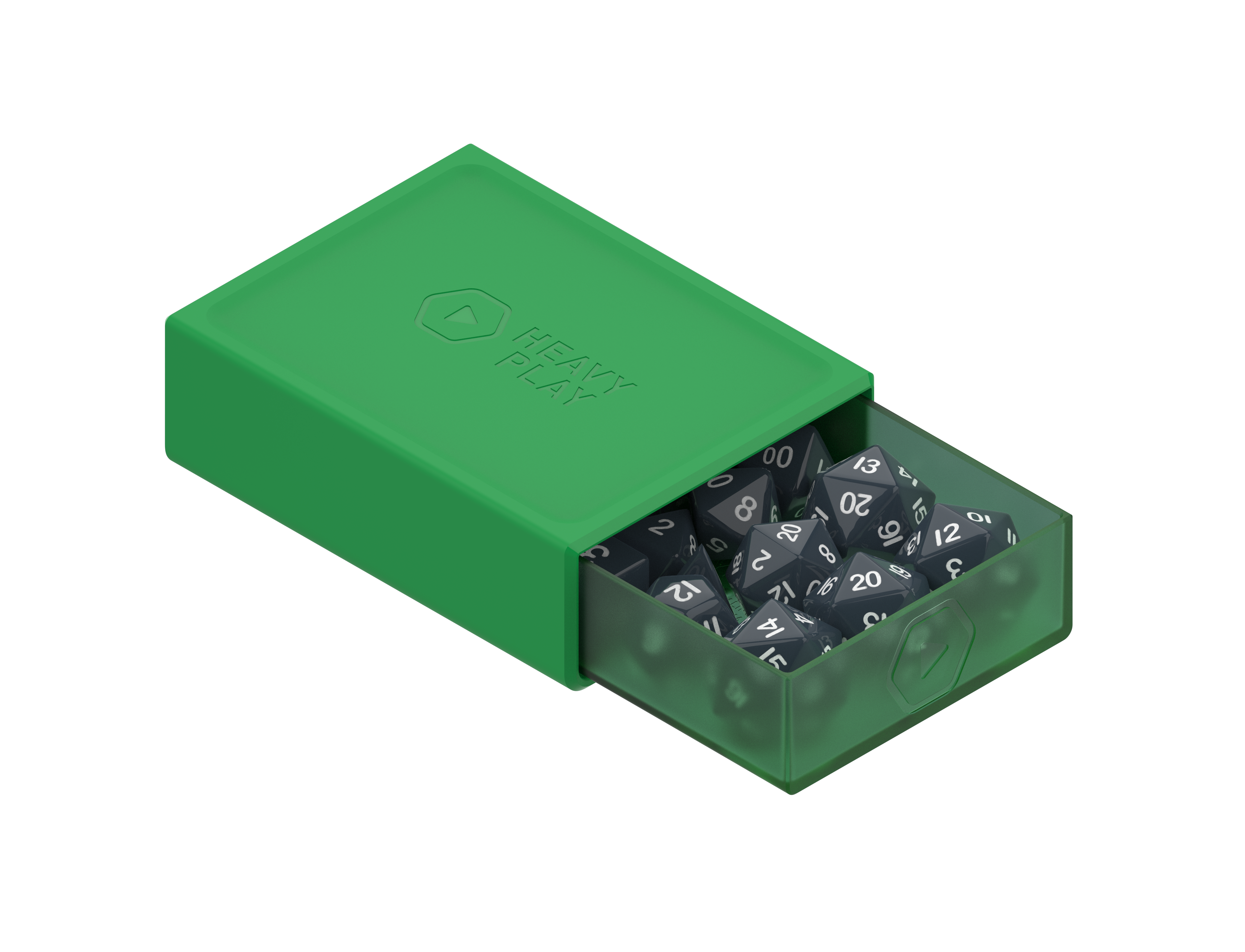 RNG DICEBOX - DRUID GREEN