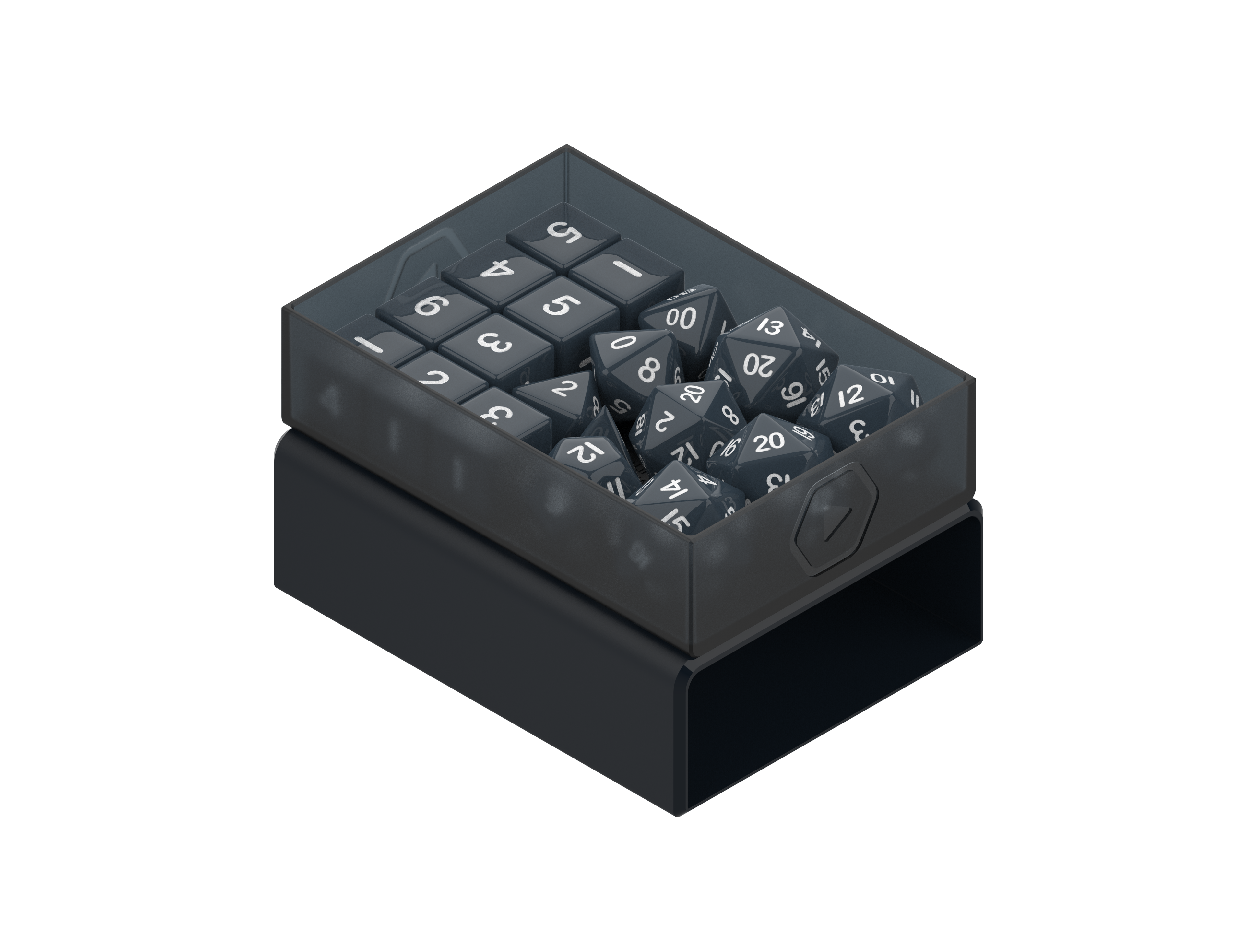 RNG DICEBOX - WARLOCK BLACK