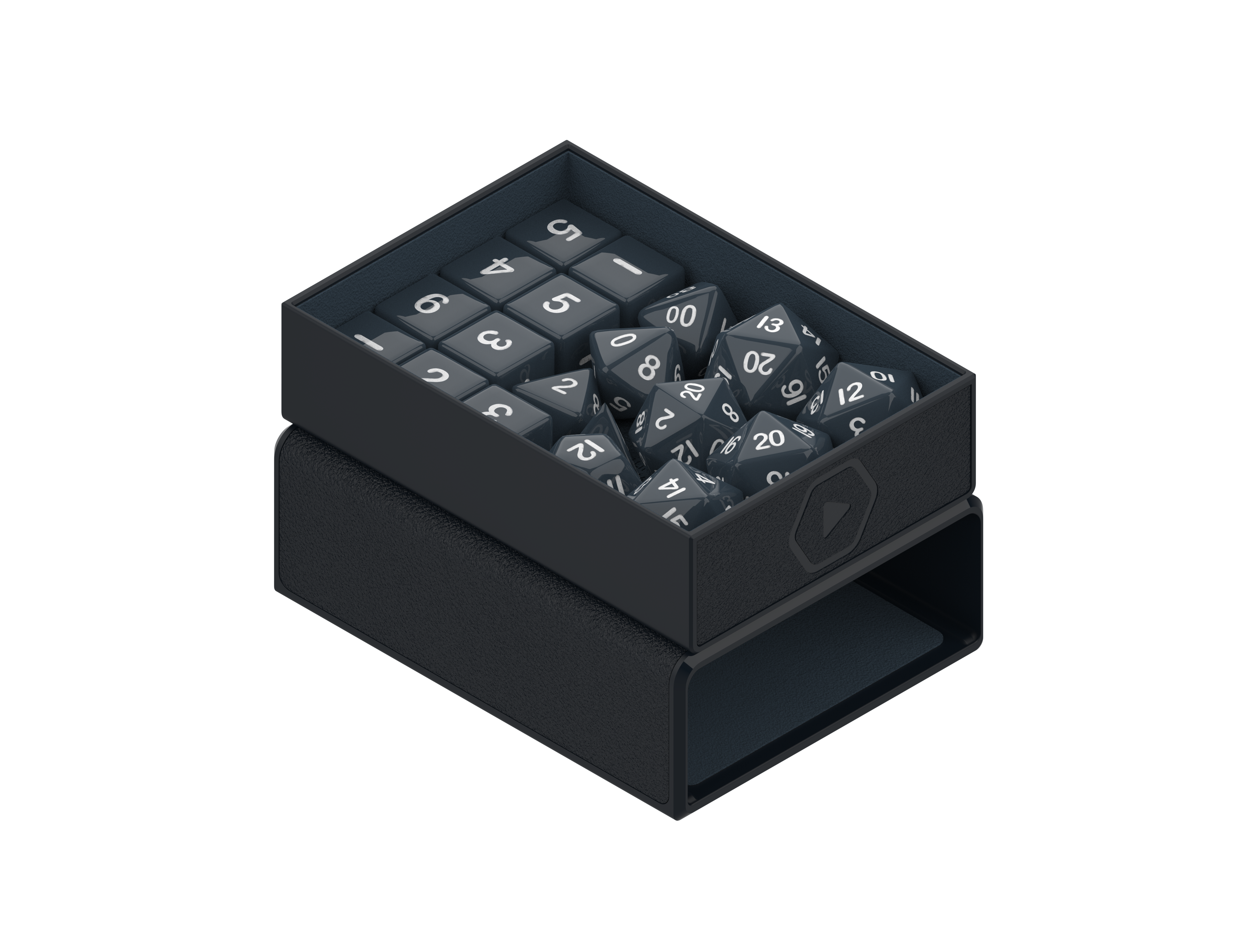 RNG DICEBOX MAX - WARLOCK BLACK