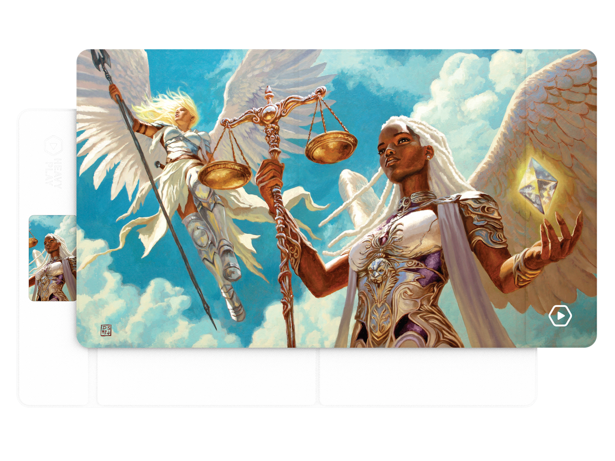 ETB PLAYMAT ART MASTERS - Angels by Dan Scott