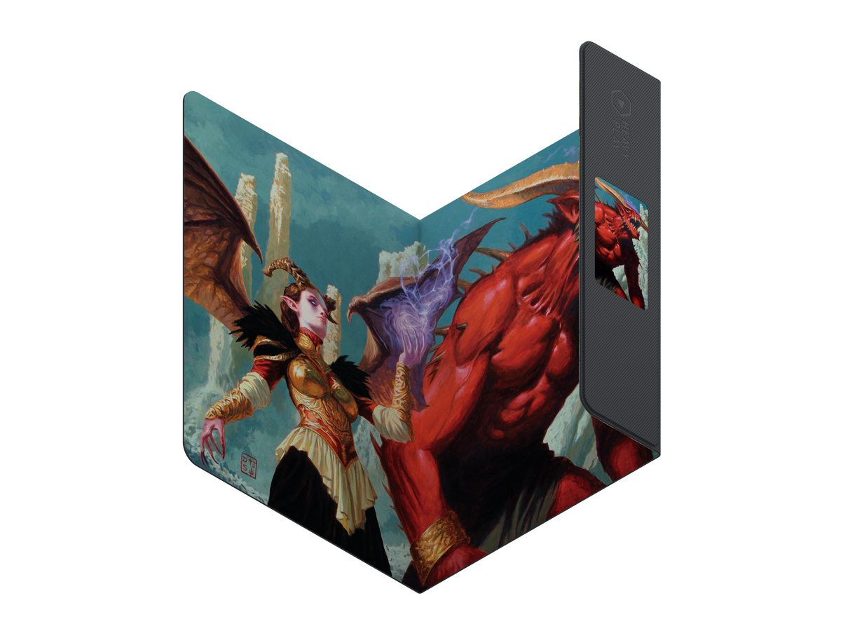 ETB PLAYMAT ART MASTERS - Demons by Dan Scott