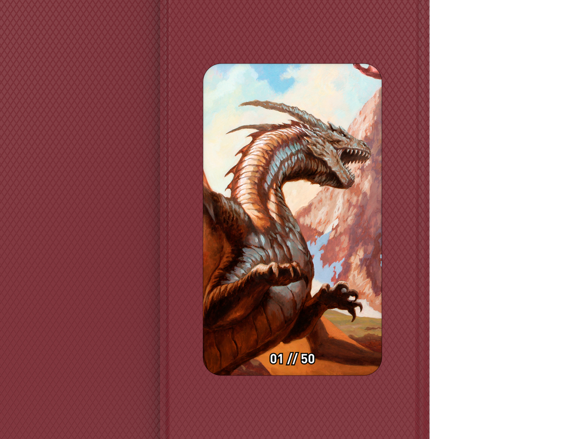 ETB PLAYMAT ART MASTERS - Dragons by Dan Scott