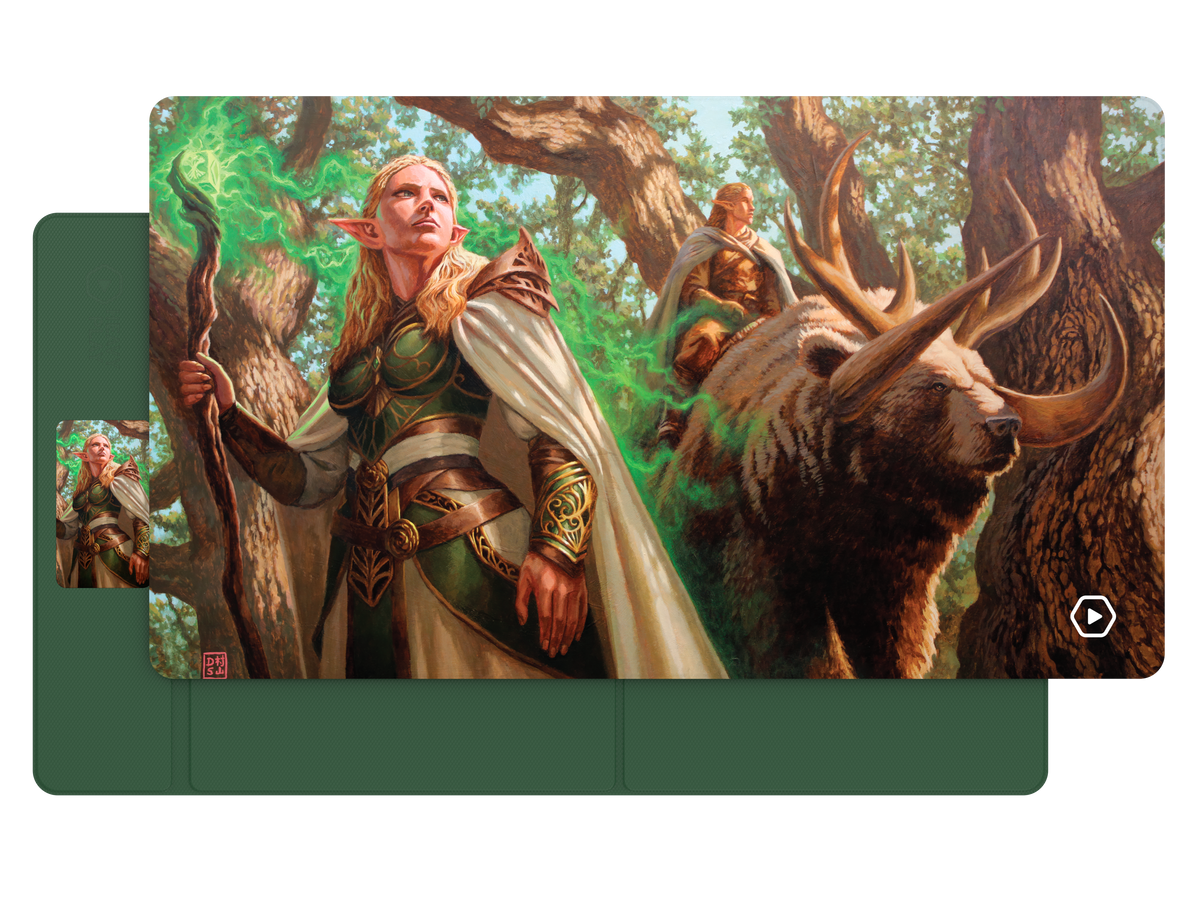 ETB PLAYMAT ART MASTERS - Elves by Dan Scott