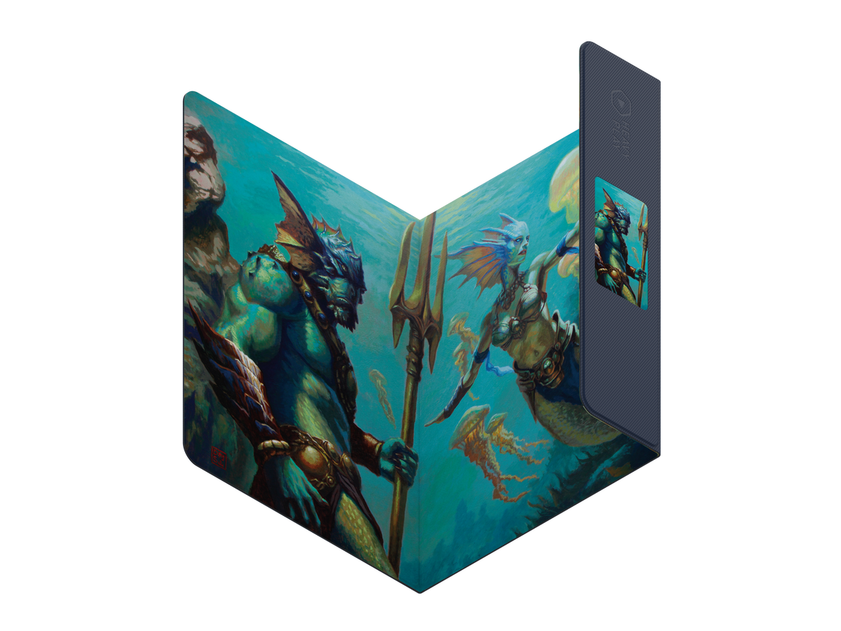 ETB PLAYMAT ART MASTERS - Merfolk by Dan Scott