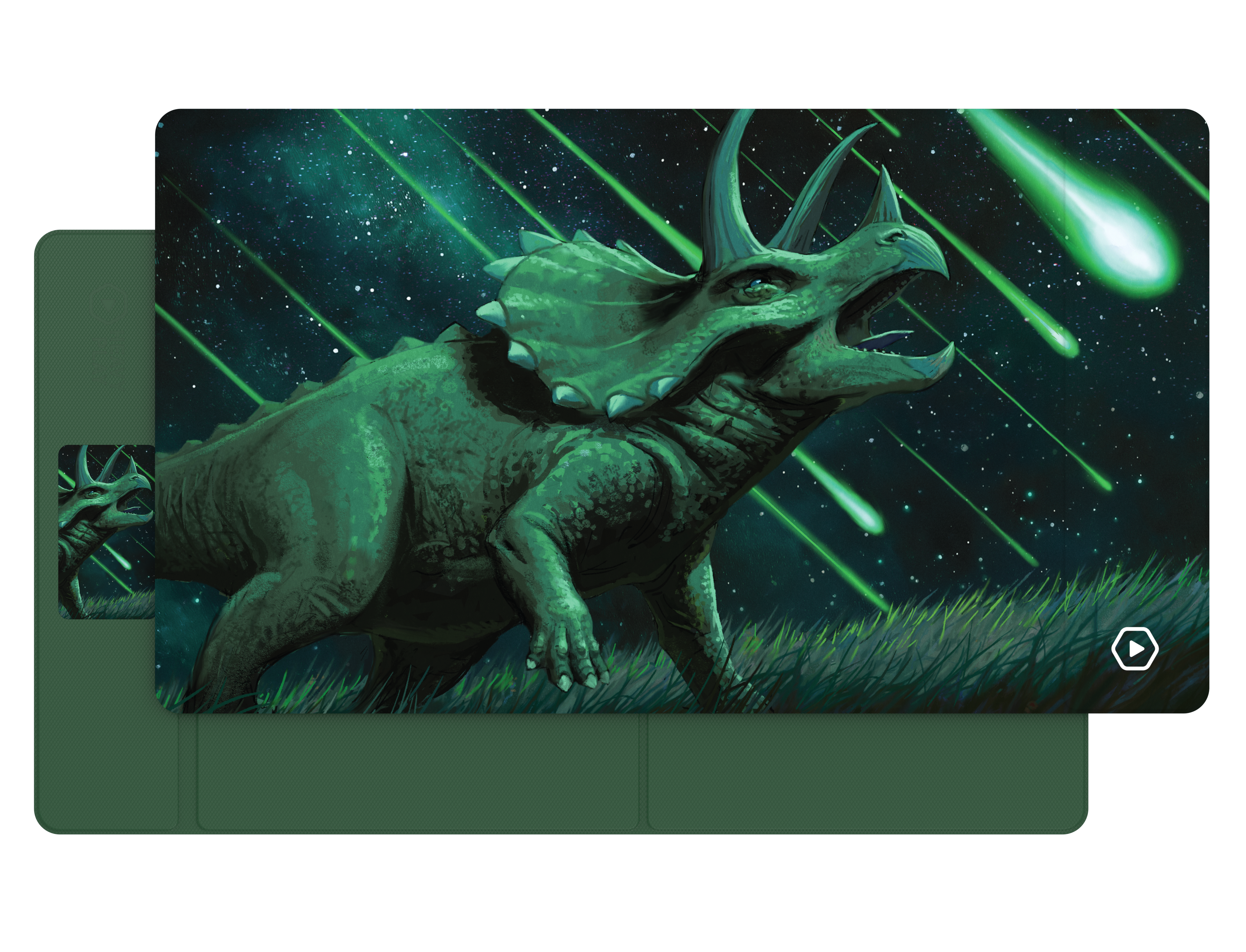ETB PLAYMAT ART MASTERS - Dinosaur by Eric Deschamps