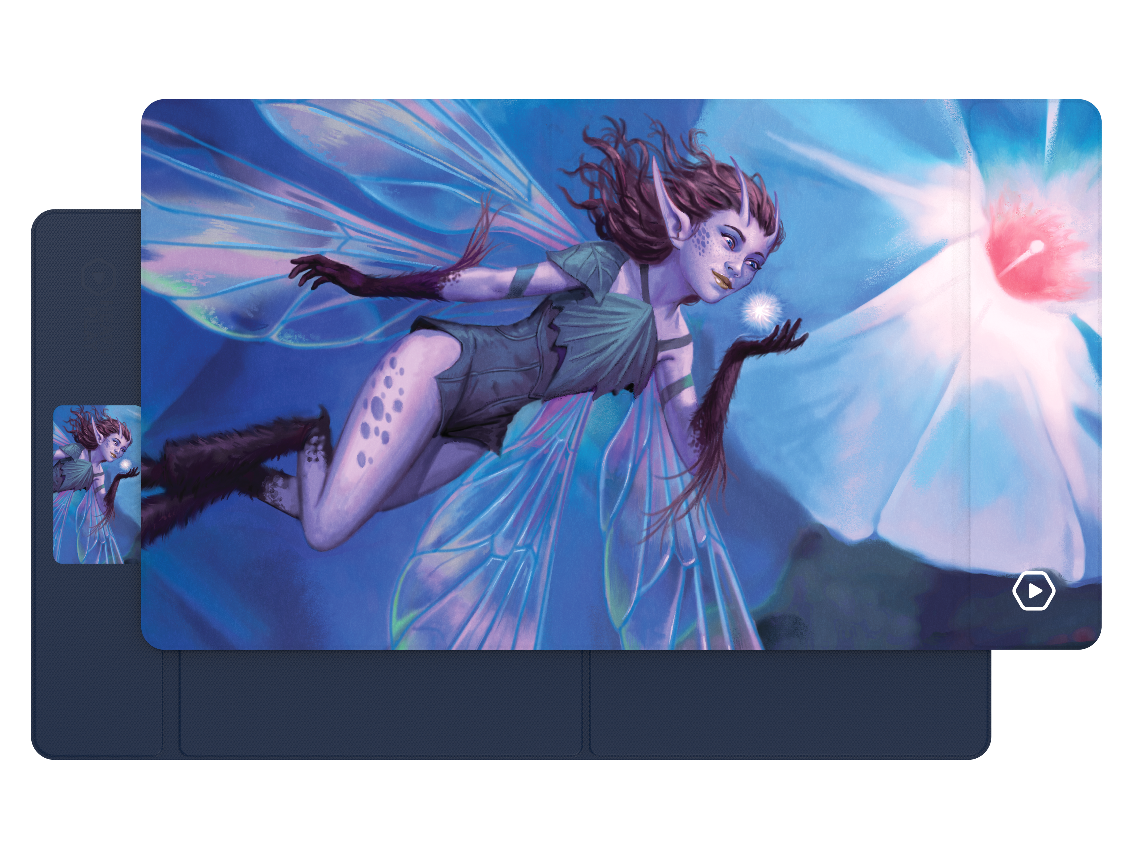 ETB PLAYMAT ART MASTERS - Faerie by Eric Deschamps