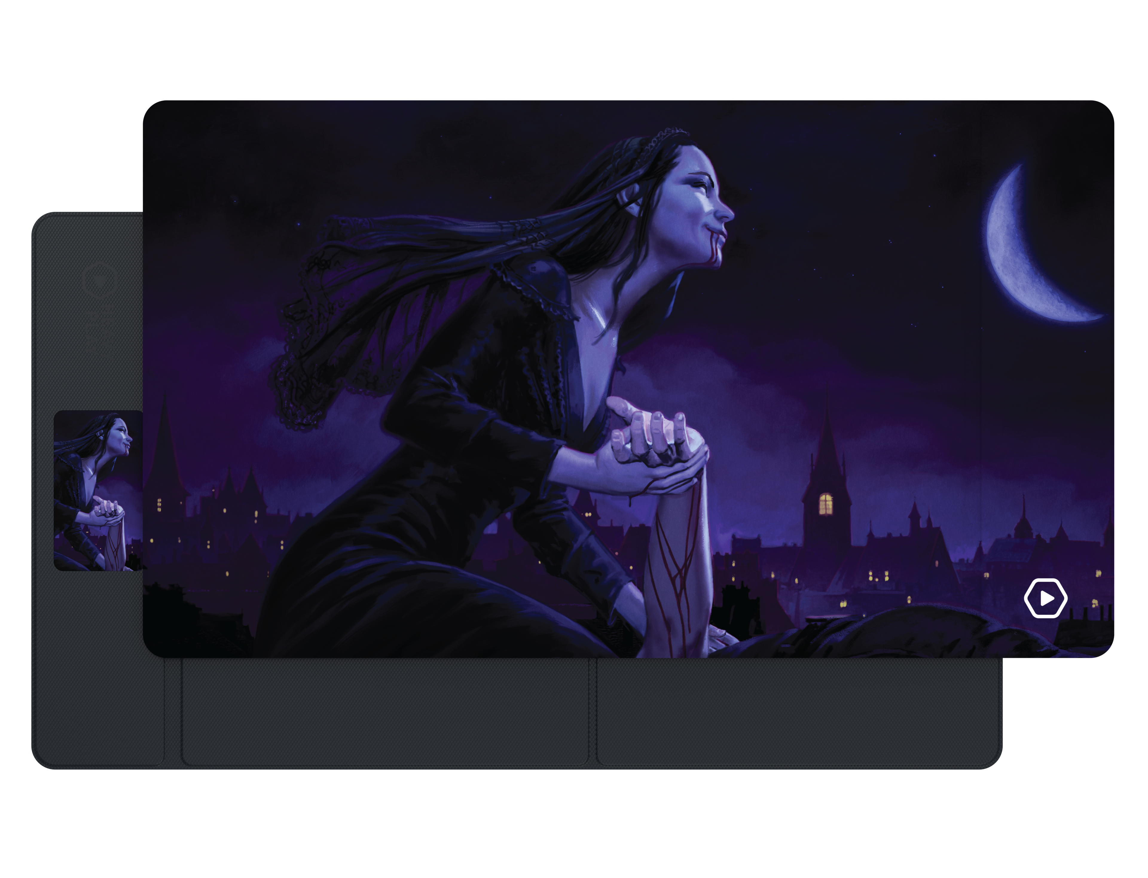 ETB PLAYMAT ART MASTERS - Vampire by Eric Deschamps