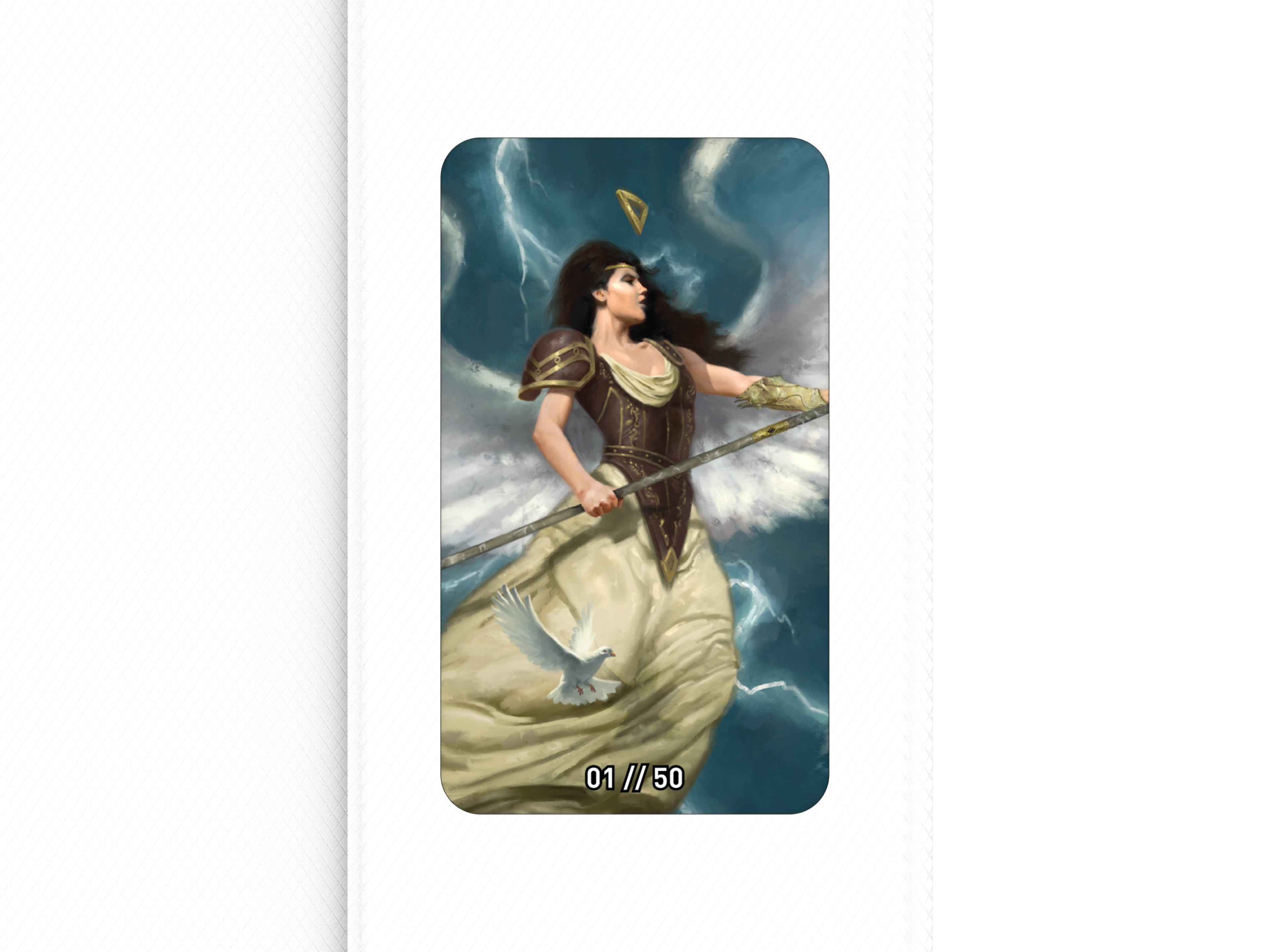ETB PLAYMAT ART MASTERS - Angel by Jim Pavelec