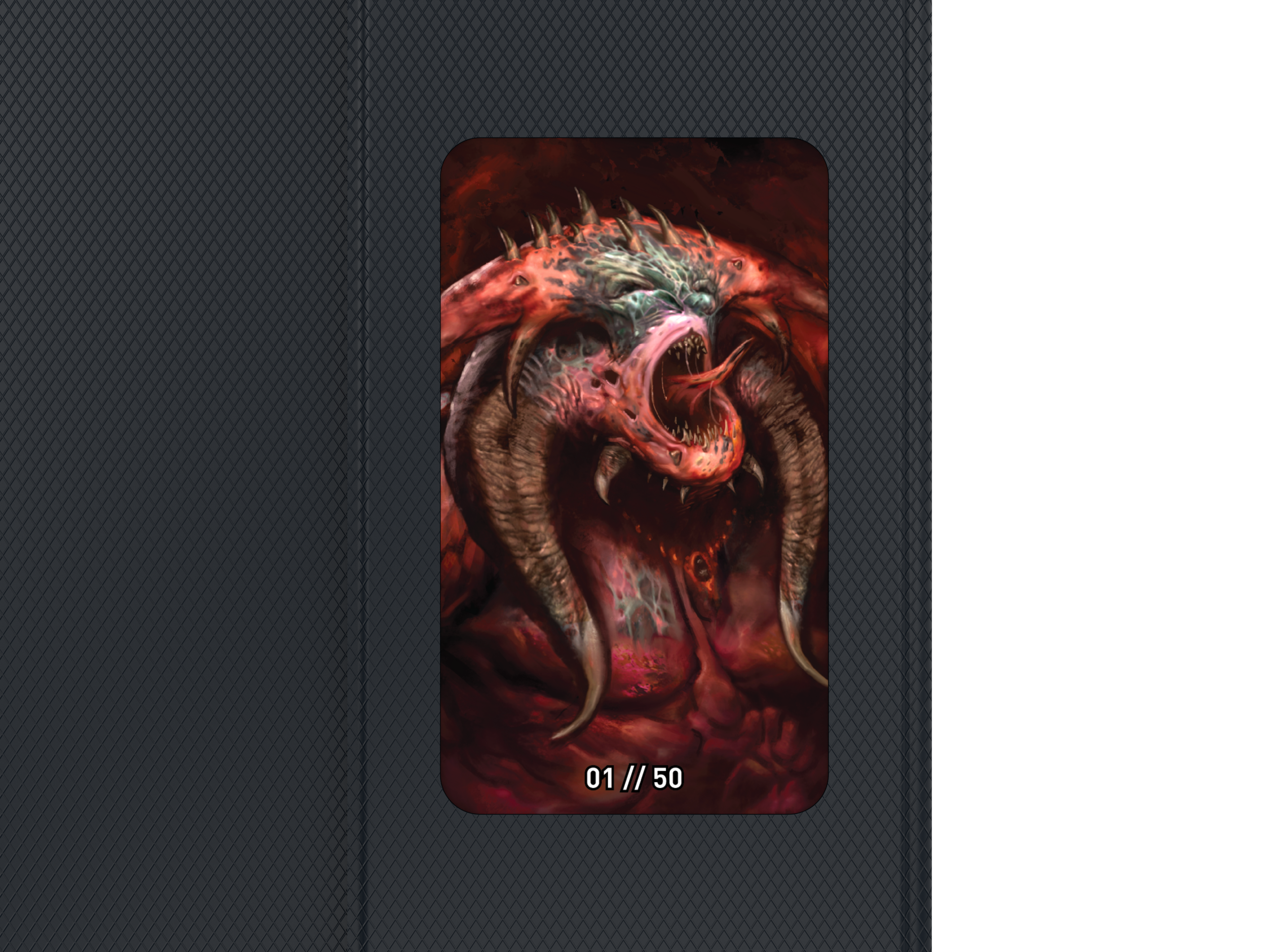 ETB PLAYMAT ART MASTERS - Demon by Jim Pavelec
