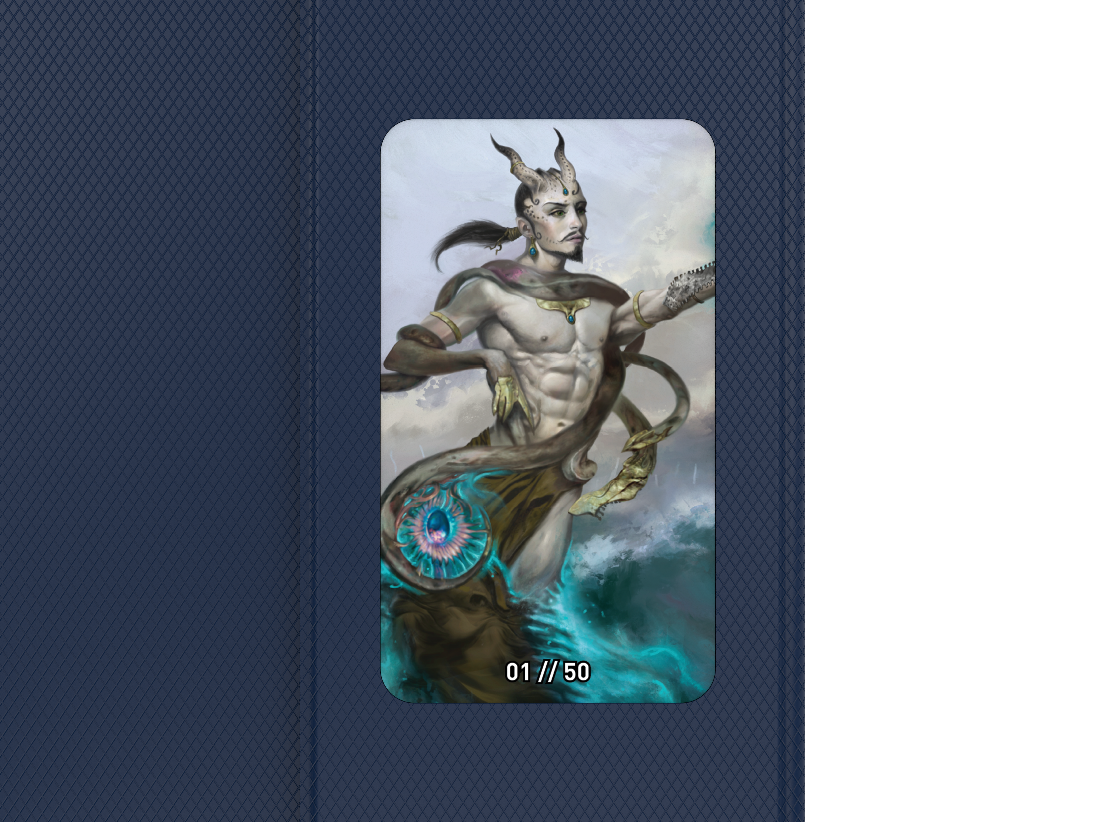 ETB PLAYMAT ART MASTERS - Djinn by Jim Pavelec