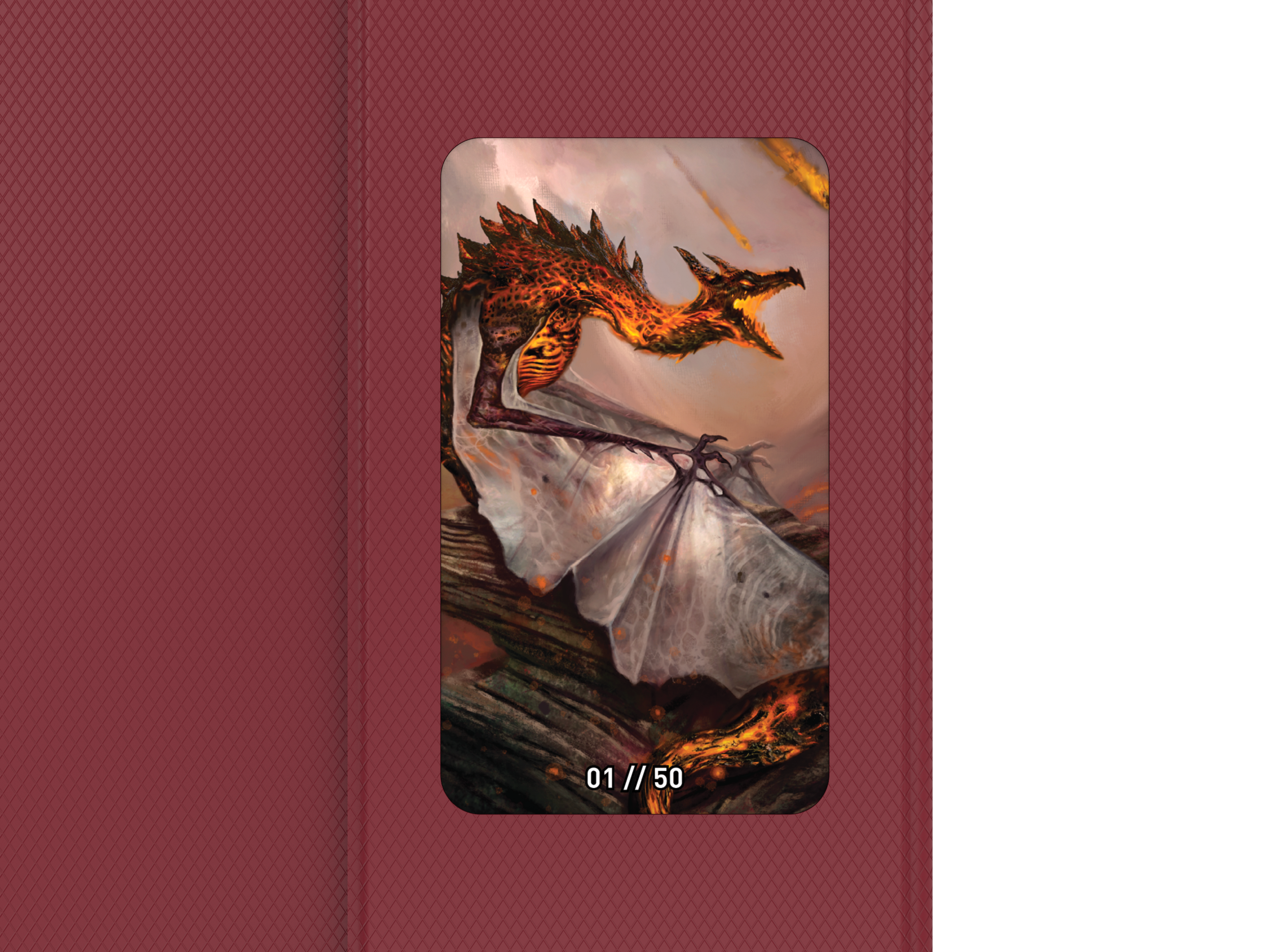 ETB PLAYMAT ART MASTERS - Dragon by Jim Pavelec