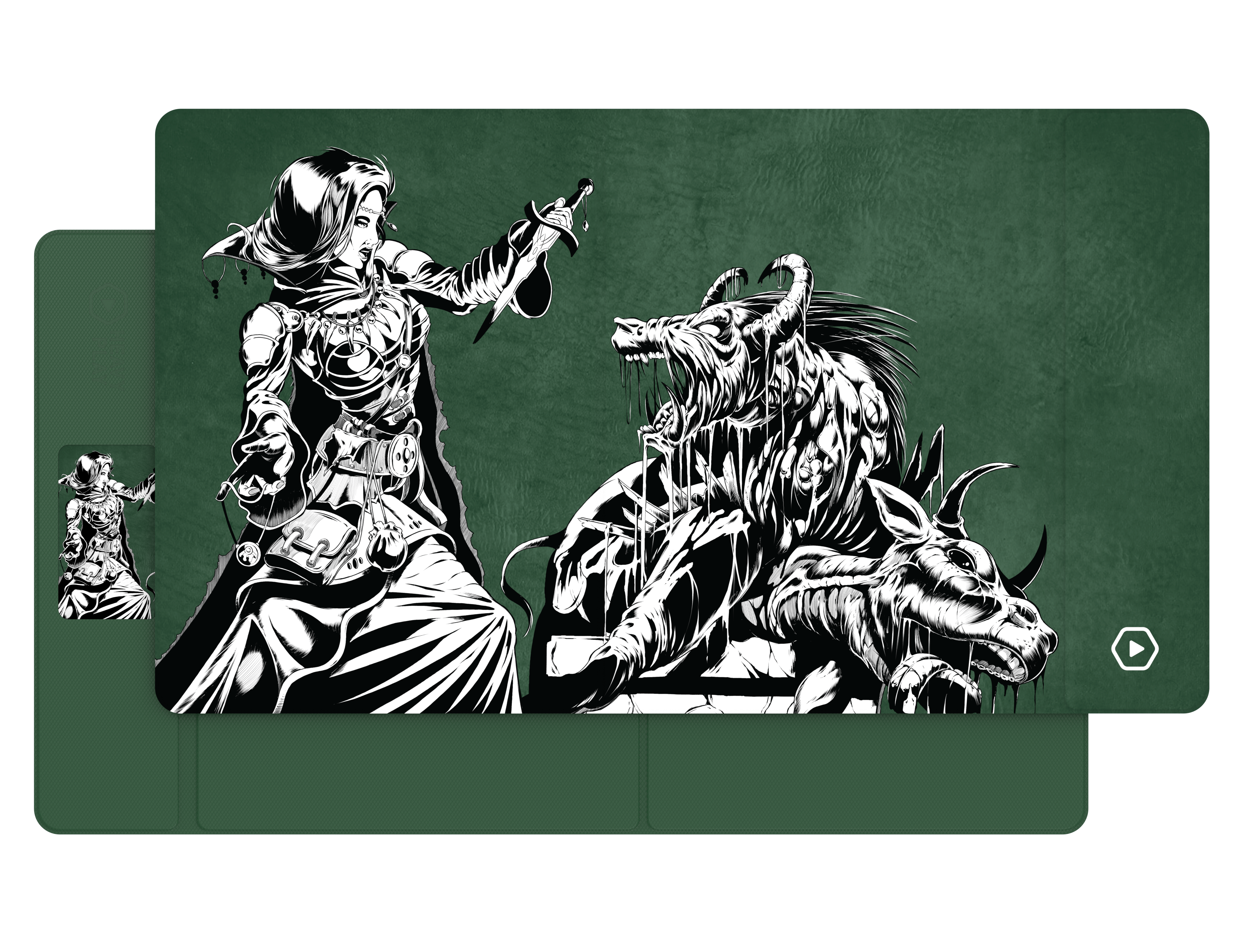 ETB PLAYMAT ART MASTERS - Beast Within by Phil Stone