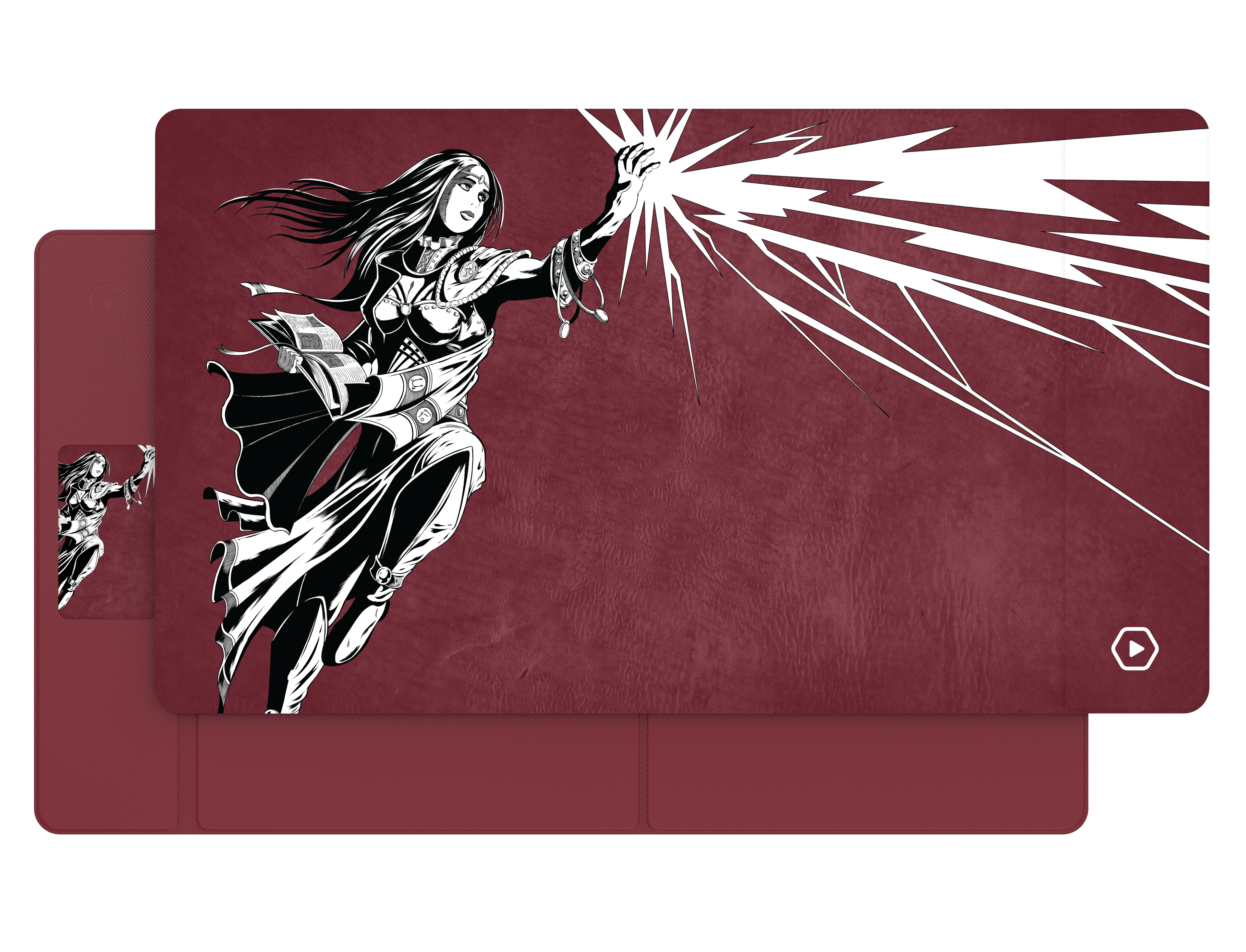 ETB PLAYMAT ART MASTERS - Lightning Bolt by Phil Stone