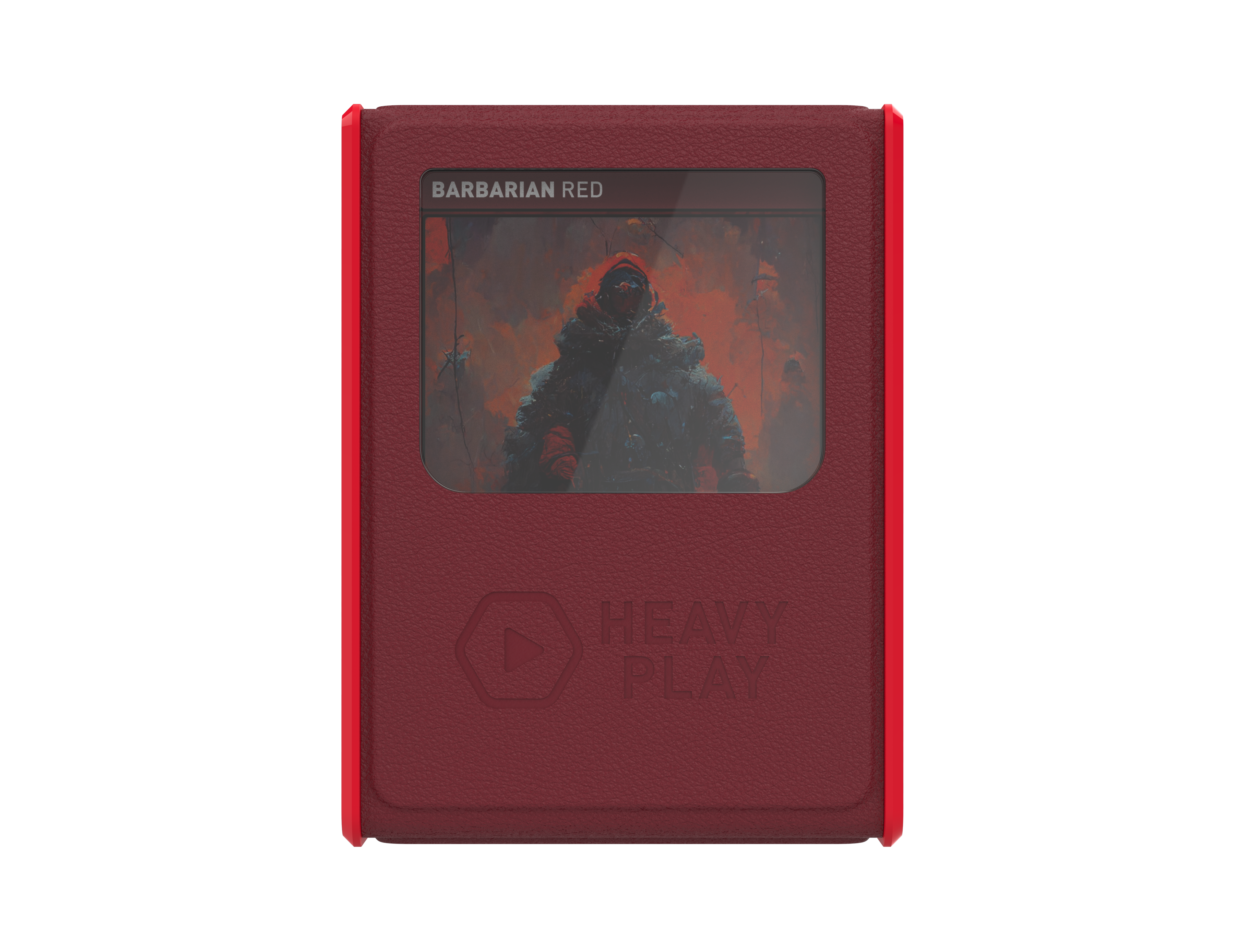 RFG DECKBOX MAX 133DS - BARBARIAN RED
