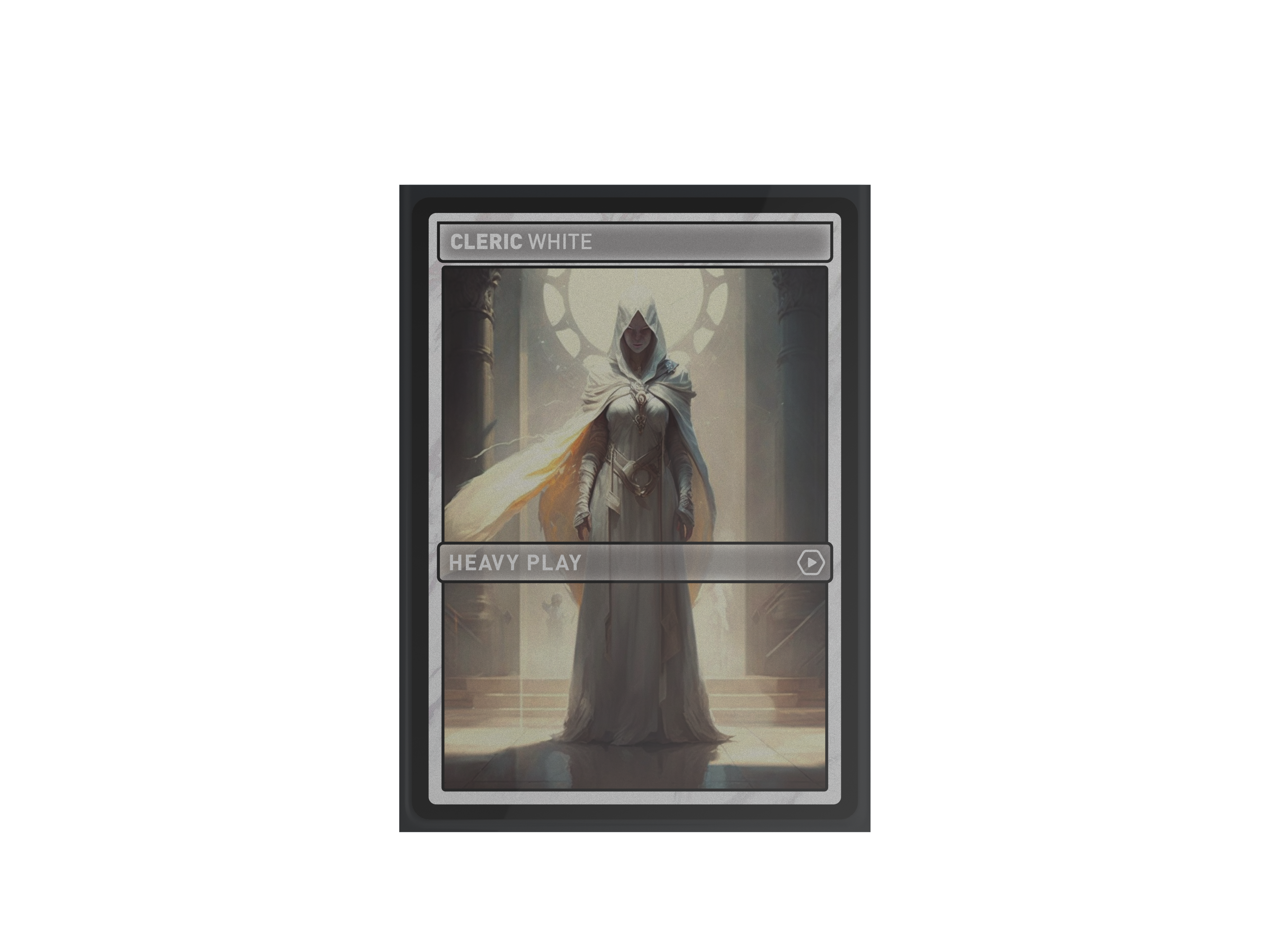 10-PACK OF SPIKE SLEEVES - STANDARD 100 - CLERIC WHITE