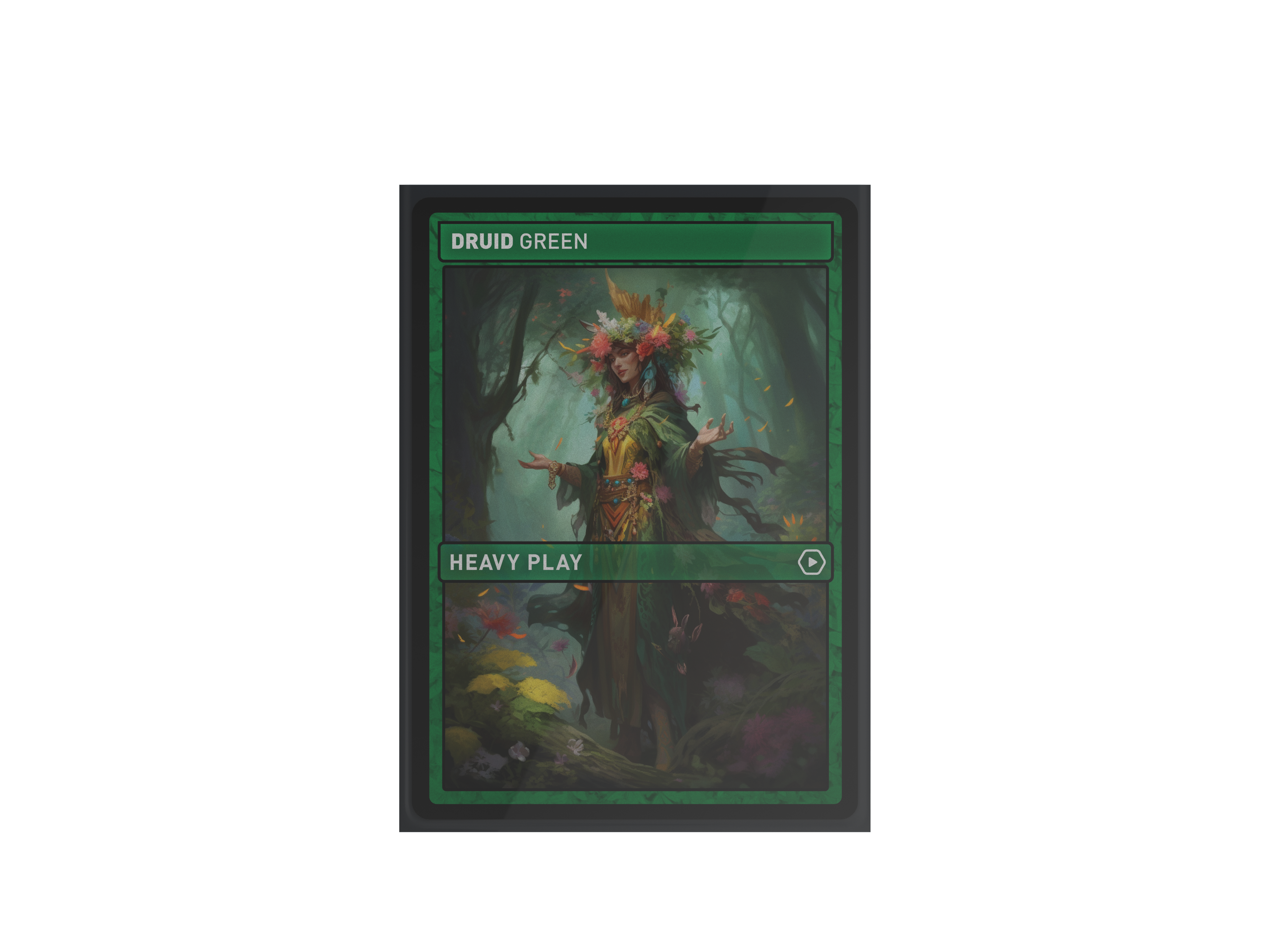 10-PACK OF SPIKE SLEEVES - STANDARD 100 - DRUID GREEN