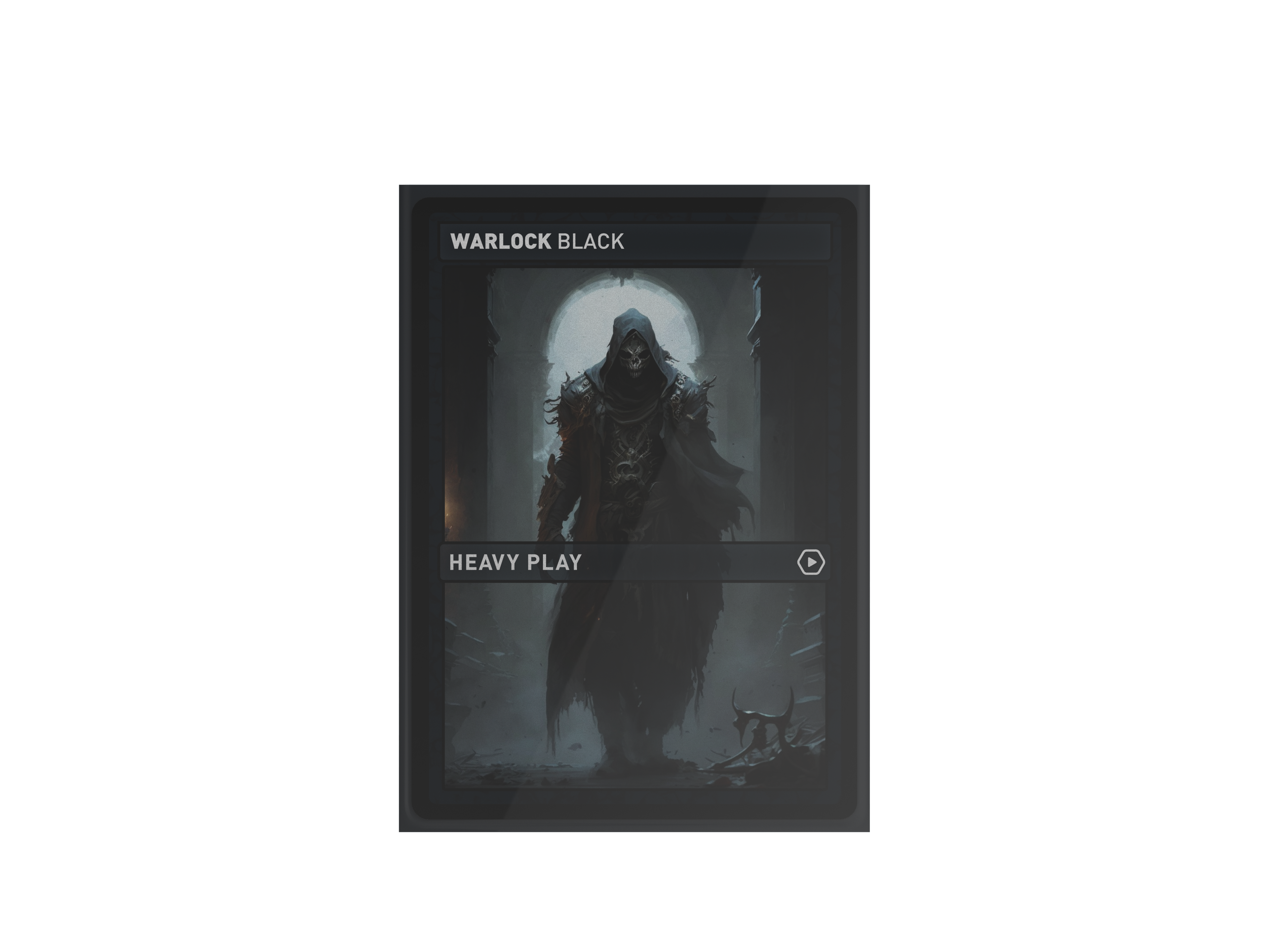 10-PACK OF SPIKE SLEEVES - STANDARD 100 - WARLOCK BLACK
