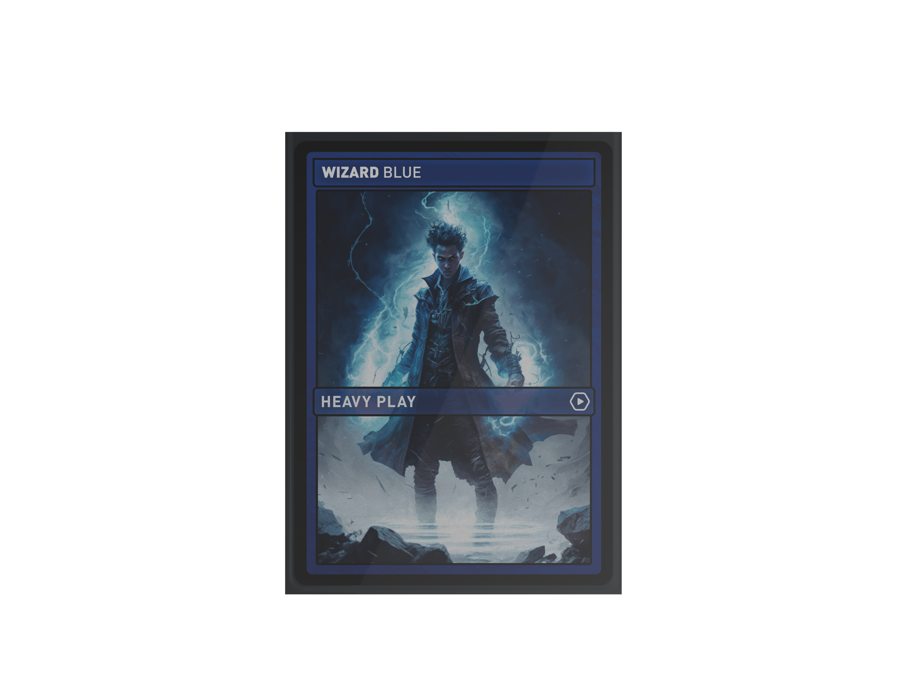 10-PACK OF SPIKE SLEEVES - STANDARD 100 - WIZARD BLUE