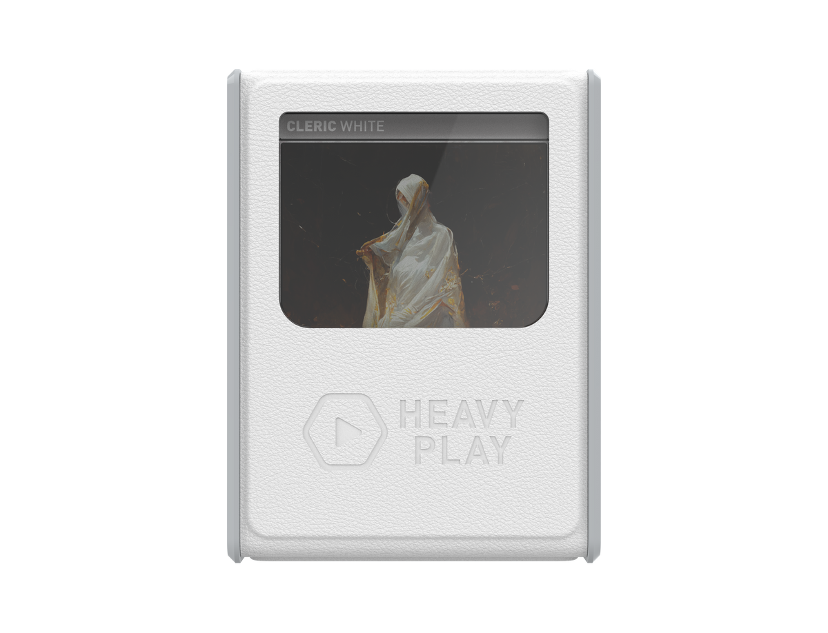 RFG DECKBOX MAX - CLERIC WHITE – Heavy Play