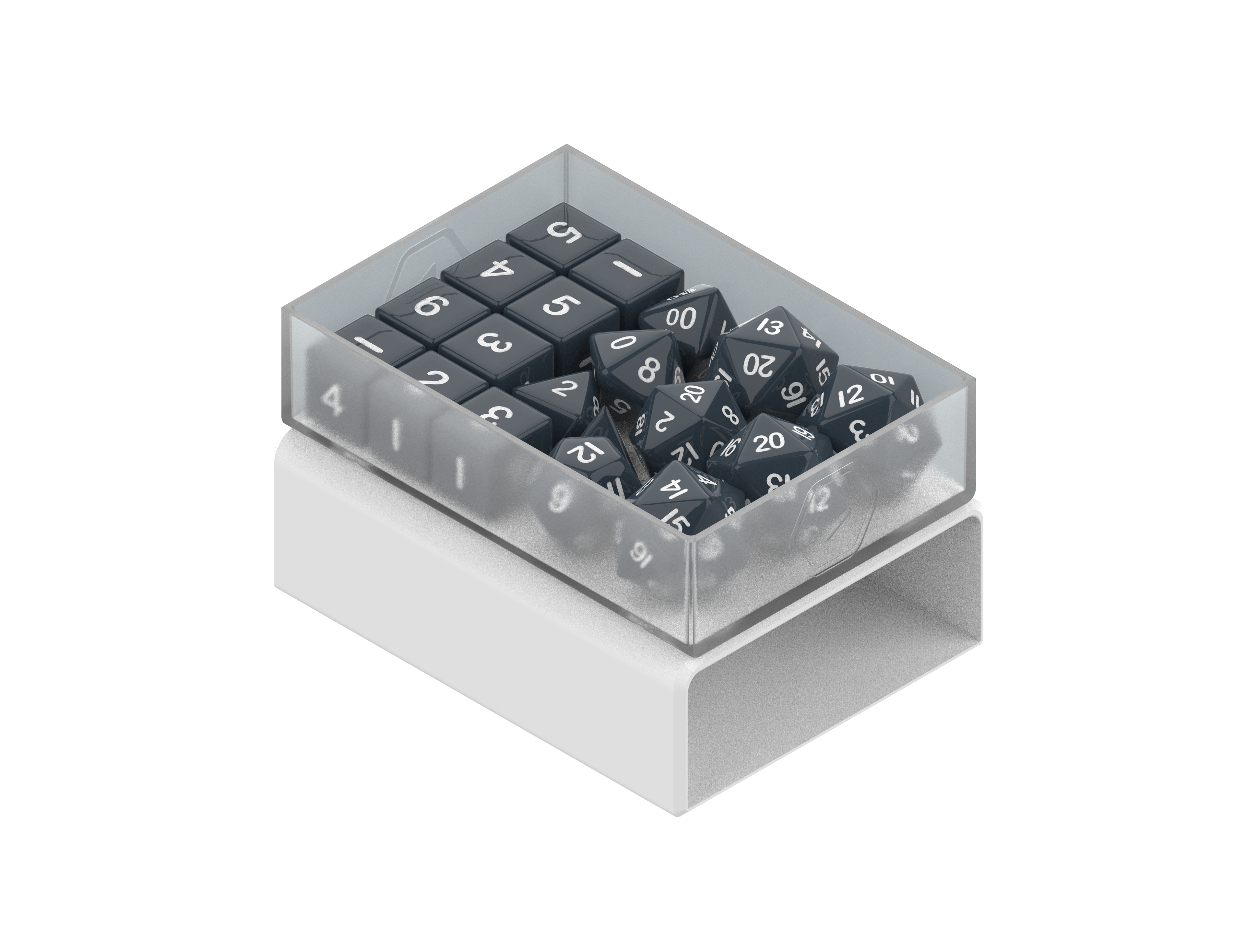 RNG DICEBOX - CLERIC WHITE