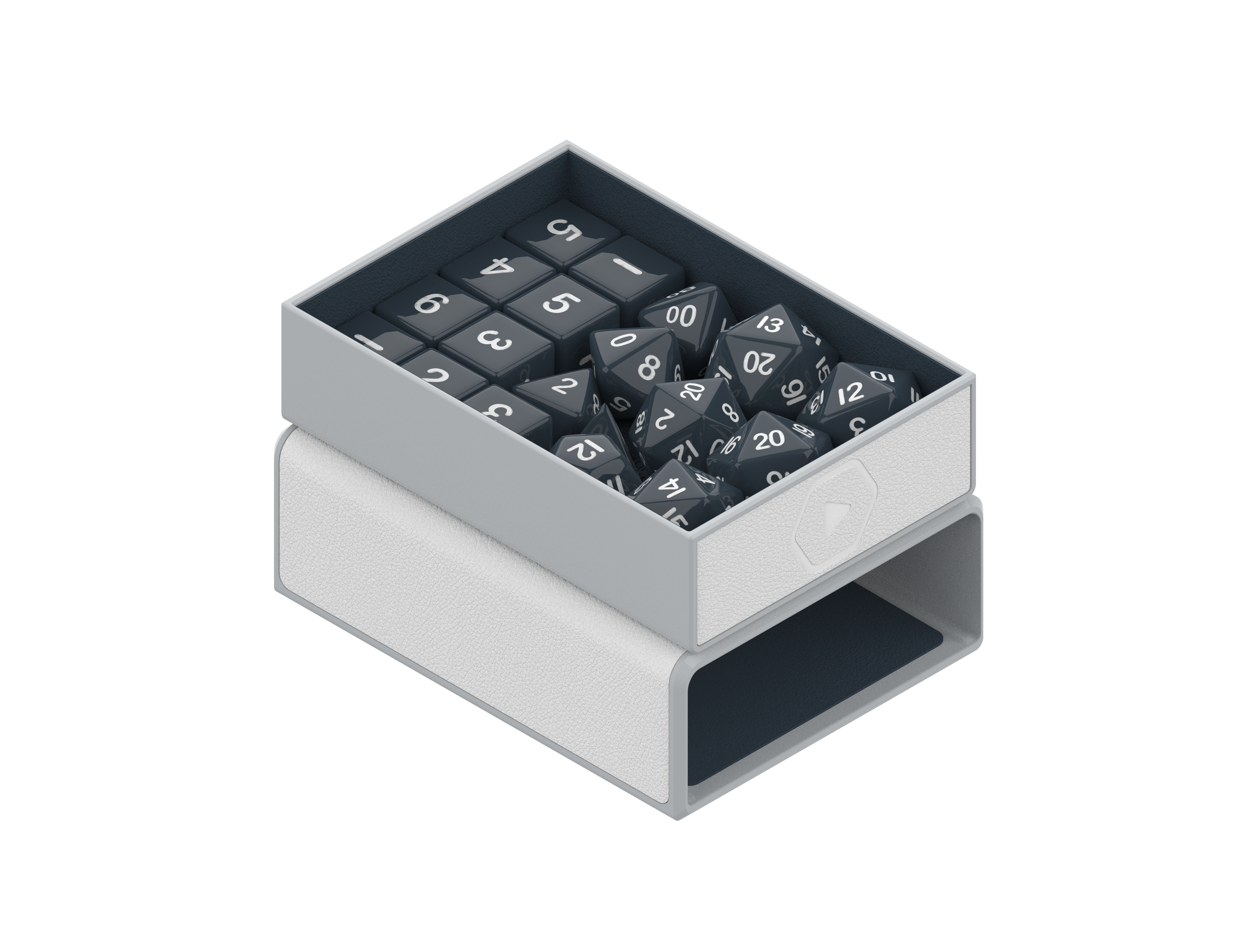 RNG DICEBOX MAX - CLERIC WHITE