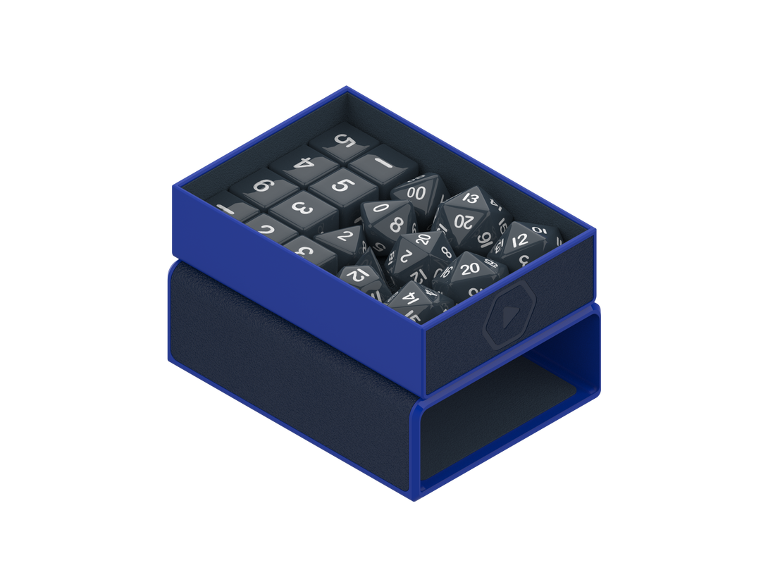 RNG DICEBOX MAX - ROGUE BLUE – Heavy Play